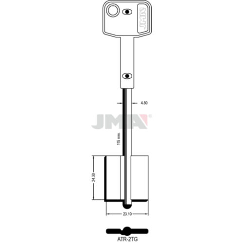 Chei JMA Cu Aripa Telescopica ATR-2TG